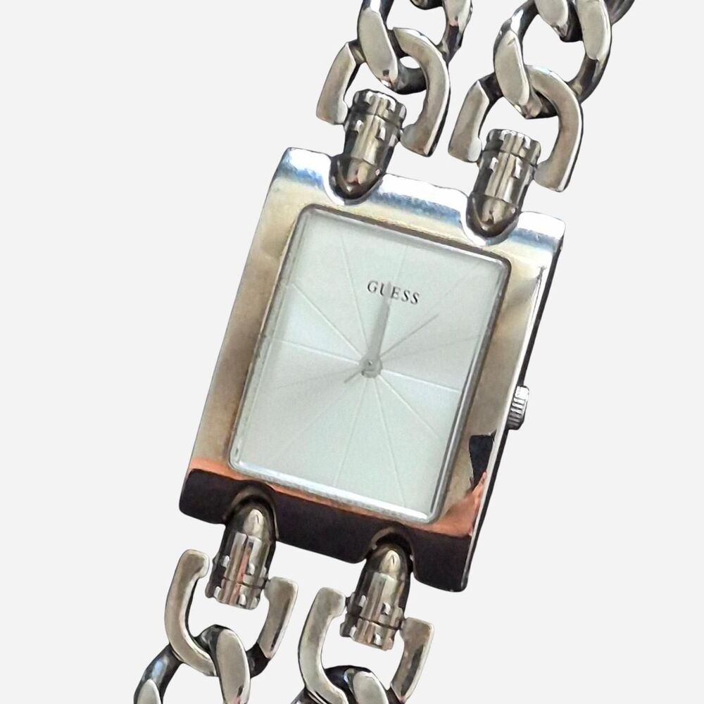 Guess Women's Silver Watch (Needs Battery)